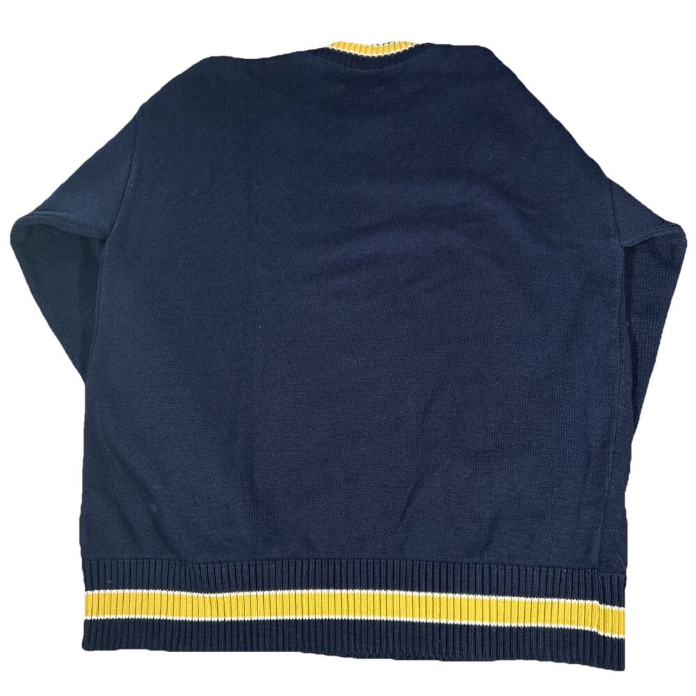 Vintage Raggs Varsity All American Men's L Pullover Crewneck Sweater USA 80s 90s - Picture 3 of 5